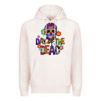 Pale Pink day of the dead mexico Premium Hoodie - CTS Tumbler Store
