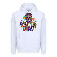 White day of the dead mexico Premium Hoodie - CTS Tumbler Store