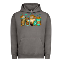 Pigment Tornado sunflowers coffee cups Urban Hoodie - Zillion Design Studio
