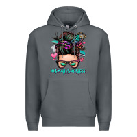 Rock small business messy bun Premium Hoodie - Zillion Design Studio