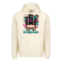 Tofu small business messy bun Premium Hoodie - Zillion Design Studio