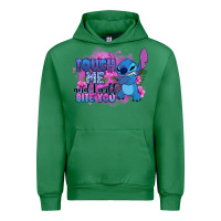 Emerald touch me and i will bite you stitch Urban Hoodie - Zillion Design Studio