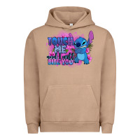 Pigment Burro touch me and i will bite you stitch Urban Hoodie - Zillion Design Studio