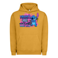 Pigment Peanut Butter touch me and i will bite you stitch Urban Hoodie - Zillion Design Studio