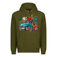 Army Green cinco de mayo Premium Hoodie - CTS Tumbler Store