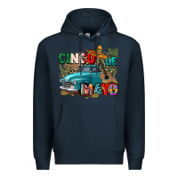 Navy cinco de mayo Premium Hoodie - CTS Tumbler Store