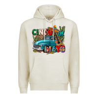 Oatmeal Heather cinco de mayo Premium Hoodie - CTS Tumbler Store