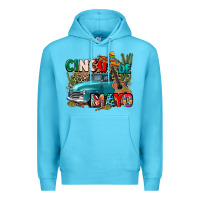 Ocean Blue cinco de mayo Premium Hoodie - CTS Tumbler Store