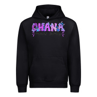 Black ohana means family with stitch Urban Hoodie - texasbilliewilder