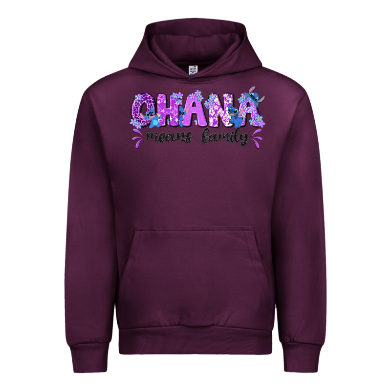 Ohana Means Family With Stitch Urban Hoodie by texasbilliewilder | Teevron