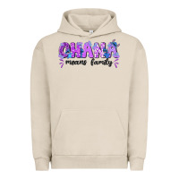 Pigment French Oak ohana means family with stitch Urban Hoodie - texasbilliewilder