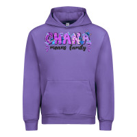 Tulip ohana means family with stitch Urban Hoodie - texasbilliewilder