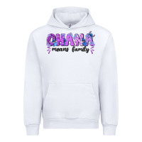White ohana means family with stitch Urban Hoodie - texasbilliewilder