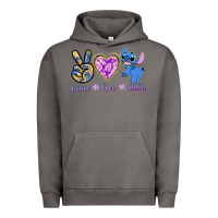 Pigment Tornado peace love stitch Urban Hoodie - texasbilliewilder