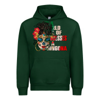 Forest Green in a world full of princesses be a chingona Urban Hoodie - CTS Tumbler Store