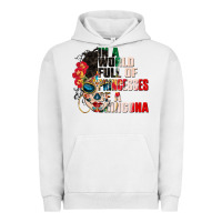 Pigment Lunar Rock in a world full of princesses be a chingona Urban Hoodie - CTS Tumbler Store