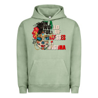 Pigment Oil Green in a world full of princesses be a chingona Urban Hoodie - CTS Tumbler Store
