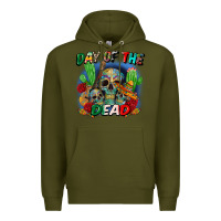 Army Green day of the dead Premium Hoodie - CTS Tumbler Store