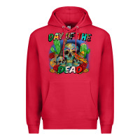 Cardinal day of the dead Premium Hoodie - CTS Tumbler Store