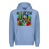 Colony Blue day of the dead Premium Hoodie - CTS Tumbler Store
