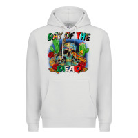 Dove Grey day of the dead Premium Hoodie - CTS Tumbler Store
