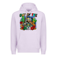 Lilac day of the dead Premium Hoodie - CTS Tumbler Store