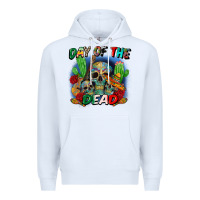 White day of the dead Premium Hoodie - CTS Tumbler Store