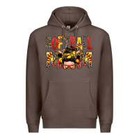 Coffee softball mom messy bun Premium Hoodie - Zillion Design Studio