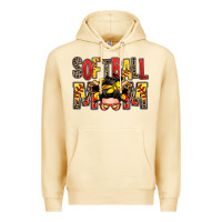 Pina Colada softball mom messy bun Premium Hoodie - Zillion Design Studio