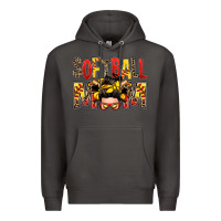 Smoke softball mom messy bun Premium Hoodie - Zillion Design Studio