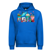 Cobalt turtle coffee cups Urban Hoodie - Zillion Design Studio