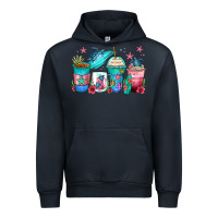 Navy turtle coffee cups Urban Hoodie - Zillion Design Studio