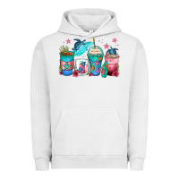 Pigment Lunar Rock turtle coffee cups Urban Hoodie - Zillion Design Studio