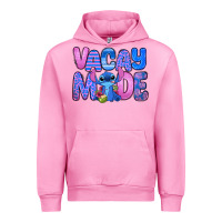 Fuchsia Pink vacay mode stitch Urban Hoodie - Zillion Design Studio