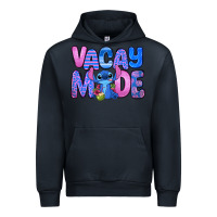 Navy vacay mode stitch Urban Hoodie - Zillion Design Studio