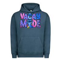 Pigment Midnight Navy vacay mode stitch Urban Hoodie - Zillion Design Studio