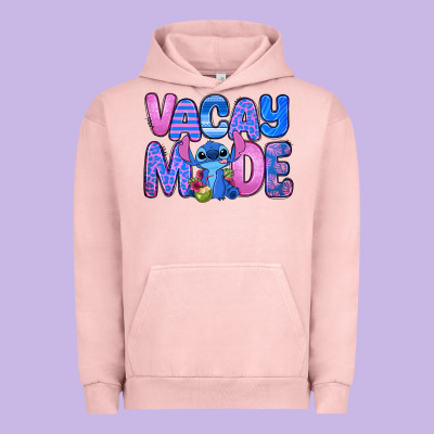 Vacay Mode Stitch Urban Hoodie Designed By Zillion Design Studio