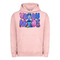 Pigment Salmon vacay mode stitch Urban Hoodie - Zillion Design Studio