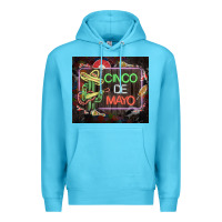 Ocean Blue cinco de mayo cactus tumbler 3 Premium Hoodie - CTS Tumbler Store