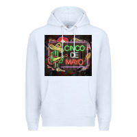 White cinco de mayo cactus tumbler 3 Premium Hoodie - CTS Tumbler Store