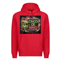 Red cinco de mayo cactus tumbler 3 Premium Hoodie - CTS Tumbler Store