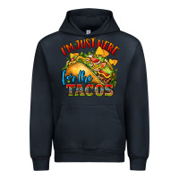 Navy im just here for the tacos Urban Hoodie - CTS Tumbler Store