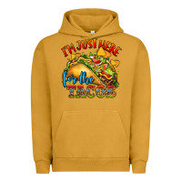Pigment Peanut Butter im just here for the tacos Urban Hoodie - CTS Tumbler Store