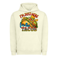 Pigment Pistachio im just here for the tacos Urban Hoodie - CTS Tumbler Store