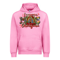 Fuchsia Pink la mama mos chingona Urban Hoodie - CTS Tumbler Store