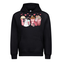 Black wedding bride coffee cups Urban Hoodie - Zillion Design Studio