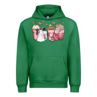 Emerald wedding bride coffee cups Urban Hoodie - Zillion Design Studio