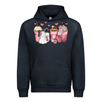 Navy wedding bride coffee cups Urban Hoodie - Zillion Design Studio