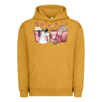 Pigment Peanut Butter wedding bride coffee cups Urban Hoodie - Zillion Design Studio