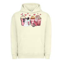 Pigment Pistachio wedding bride coffee cups Urban Hoodie - Zillion Design Studio